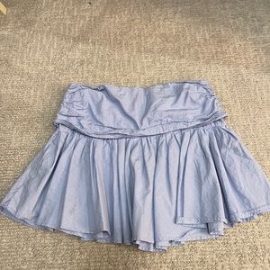 Zara blue skirt